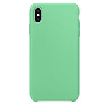 Luxury Original Silicone Phone Case For iPhone XR X XS Max 7 8 6 6s Plus Cases For Apple iPhone 11 Pro Max With Logo Back Cover