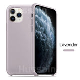 Luxury Original Official Silicone Case For iPhone X Xs Max Xr Silicone Case For iPhone 7 8 6  Plus For Apple Case Logo Cover