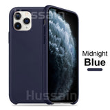 Luxury Original Official Silicone Case For iPhone X Xs Max Xr Silicone Case For iPhone 7 8 6  Plus For Apple Case Logo Cover