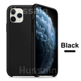 Luxury Original Official Silicone Case For iPhone X Xs Max Xr Silicone Case For iPhone 7 8 6  Plus For Apple Case Logo Cover