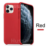 Luxury Original Official Silicone Case For iPhone X Xs Max Xr Silicone Case For iPhone 7 8 6  Plus For Apple Case Logo Cover