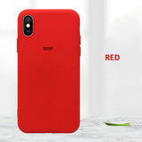 Luxury Original Official Silicone LOGO Case For iPhone 6 6s 7 8 Plus Liquid Case For Apple iPhone 11 X XS Max XR 11pro MAX Case