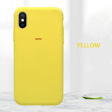 Luxury Original Official Silicone LOGO Case For iPhone 6 6s 7 8 Plus Liquid Case For Apple iPhone 11 X XS Max XR 11pro MAX Case