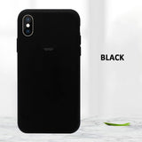 Luxury Original Official Silicone LOGO Case For iPhone 6 6s 7 8 Plus Liquid Case For Apple iPhone 11 X XS Max XR 11pro MAX Case